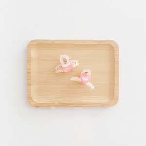 Girl Hair Claw Heart Mini Pair (GHP9514)